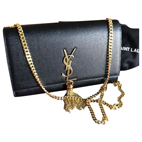 pochette noire yves saint laurent|ysl pouches.